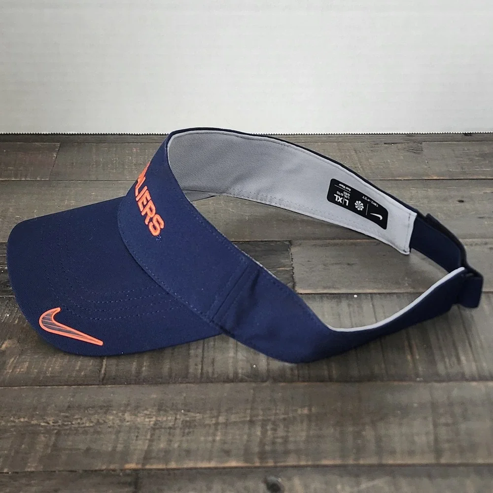 Virginia Cavaliers Nike Dri-Fit Team Issue Ace Visor Hat Size L/XL On Field Cap